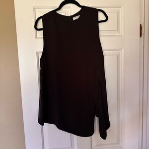 Babaton black blouse Sz L EUC
